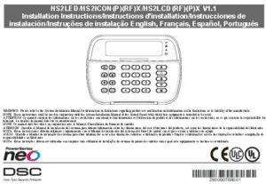 Icon of Teclado-DSC-NEO HS2LCD IM ENG-FR-SP-PT V1-1 R001